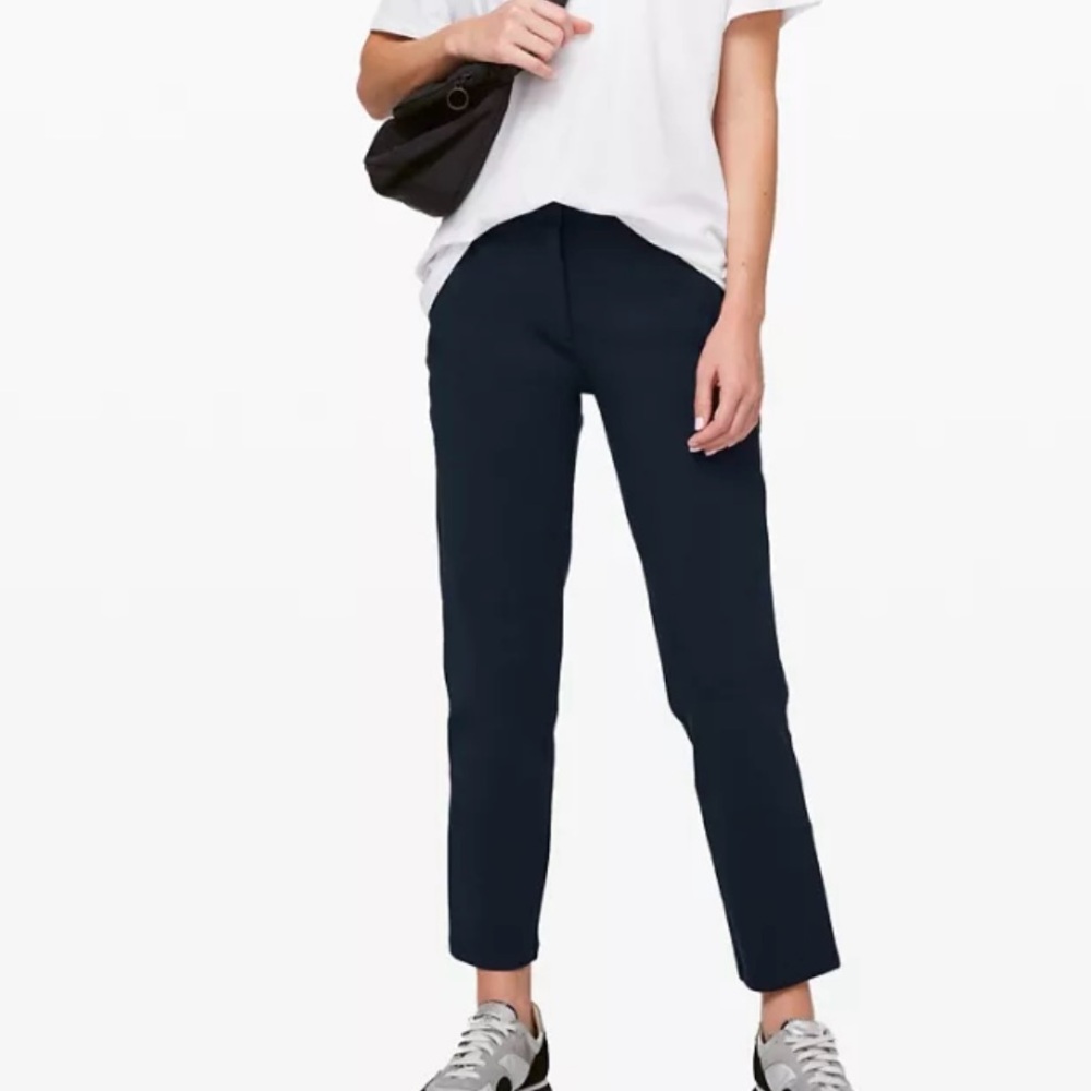 Lulu NWT On the Move Pants 28” - Women’s 2 Black